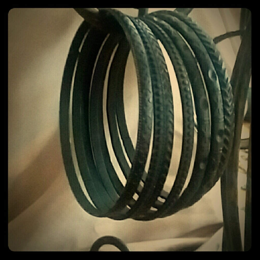 black bangles